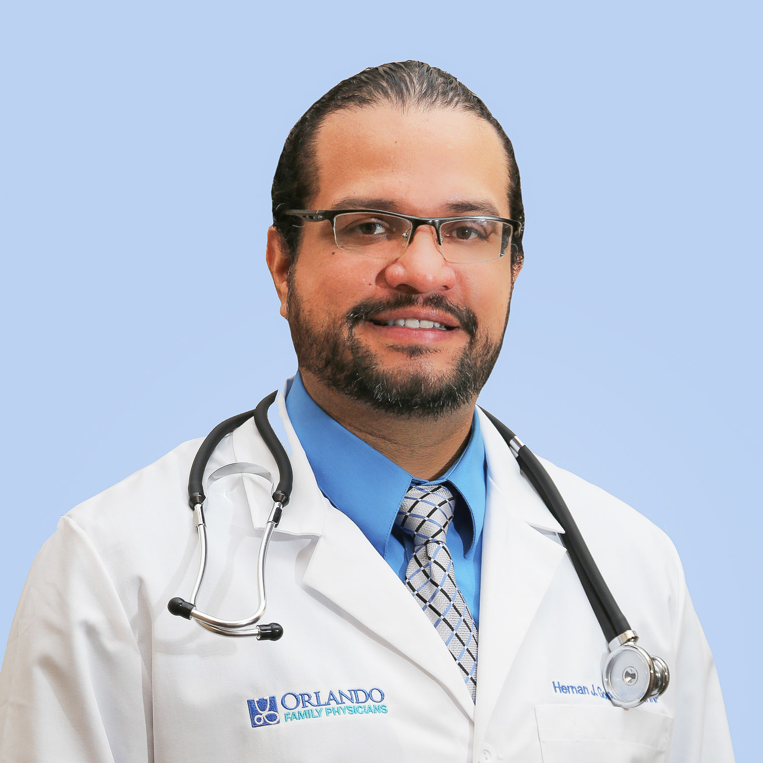 Medical staff Hernan Gonzalez, ARNP